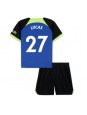 Tottenham Hotspur Lucas Moura #27 Auswärts Trikotsatz für Kinder 2022-23 Kurzarm (+ Kurze Hosen)